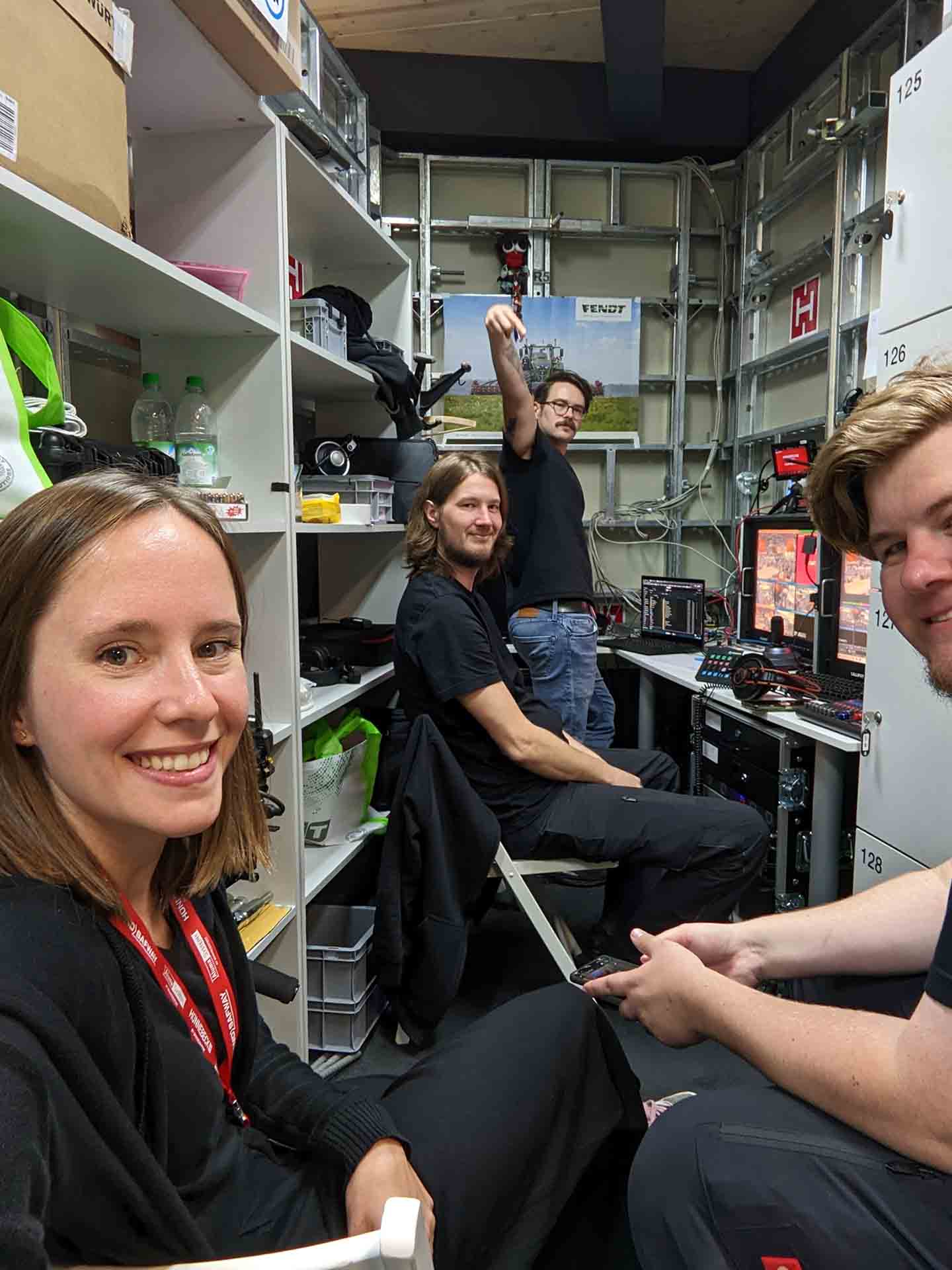 Teamfoto Bauma München Livestream Agentur