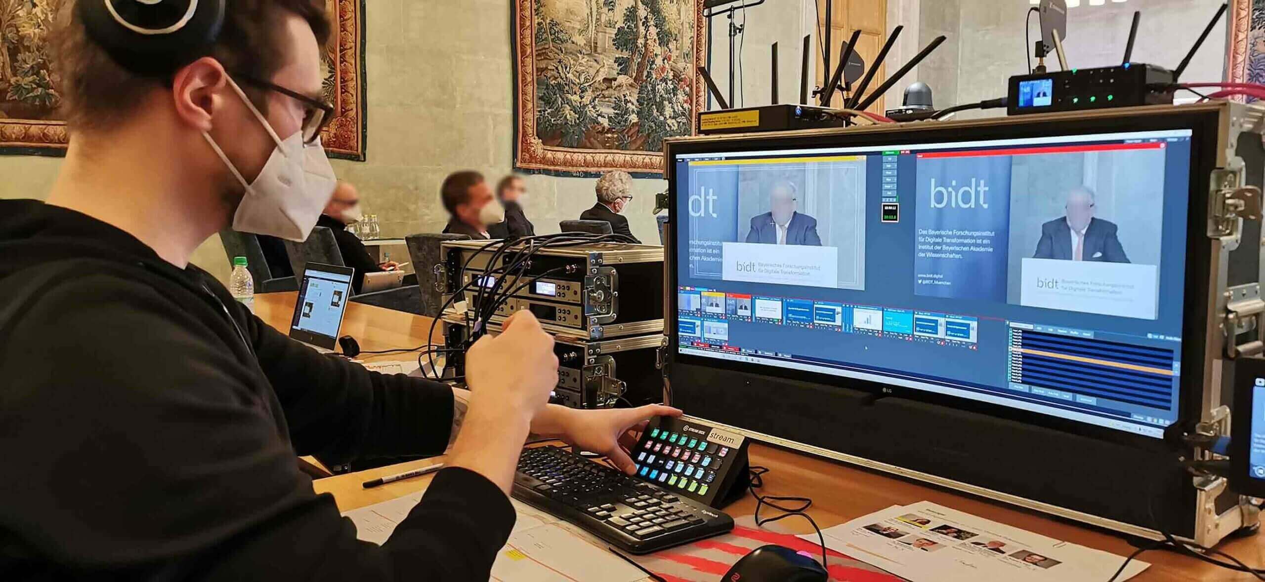 Stream Deck Veranstaltungstechnik München